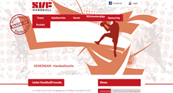 Desktop Screenshot of fellbach-handball.de